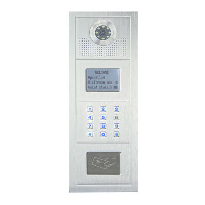 CAT 5 Apartment Video Doorbel Intercom System 1000TVL 7 Inch Video Door Phone
